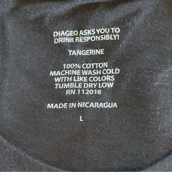 NEW Guinness Fire Dept. Tee Shirt Made Of More Black Large - Picture 6 of 6